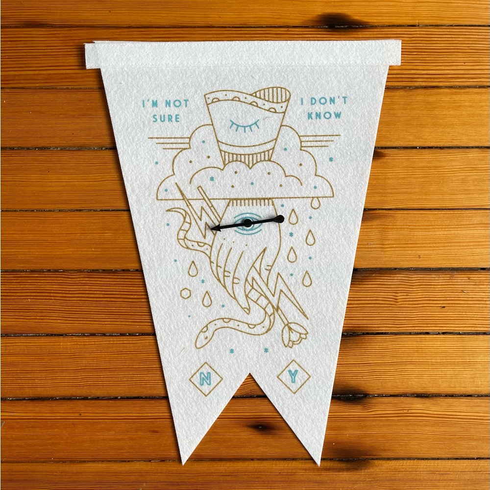 Beeteeth Felt Pennant